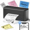 Phomemo 241BT Etikettendrucker DHL, Bluetooth Thermodrucker, Label Printer für Barcode Versandetiketten Kompatibel mit Ebay, Amazon, Etsy, Shopify, UPS, Schwarz