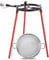 Paella Cooking Set with Polished Steel Paella Pan, Gas Burner, Legs and Skimming Spoon - Paellera Set for use at Home or Garden Outdoor Cooking (42cm Pan with 30cm Burner)