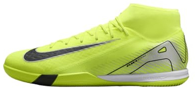 Nike Mercurial Superfly 10 Academy IC High-Top Soccer Shoes (FQ8332-700, Volt/Black), Volt/Black, 11 UK
