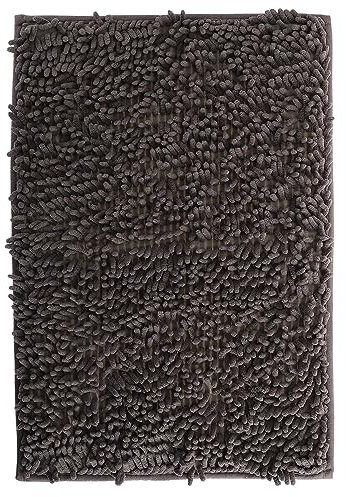 YARNOW Chenille-Matte Kitchen mat küchenunterlage Pool unterlegplatten badmatten Doormat außen drinnen Fußmatten Hintertürmatte Innenmatte Badematte badewanne pad Polyester Grey