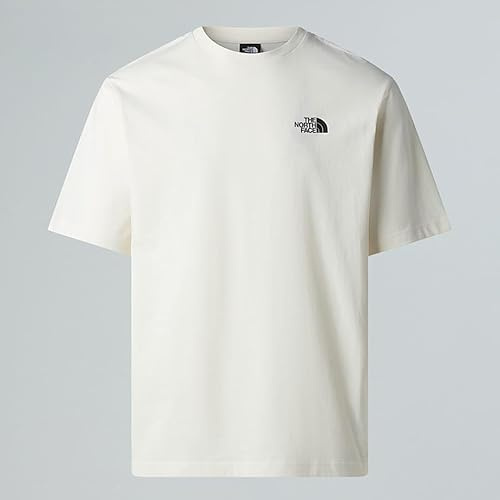 The North Face Unisex Explore Gear Relaxed T-Shirt, White Dune, S