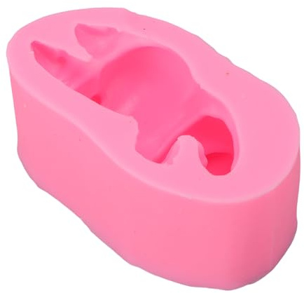 Phefop Schwein-Silikonform, Lebensmittelechtes Silikon, Antihaftbeschichtete 3D-Schwein-Backform für Fondant, Süßigkeiten und Eiswürfel für und Zum Backen zu Hause
