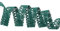 Spitze EMILIA DUNKELGRÜN 5 m x 15 mm Baumwollspitze Grün Spitzenband Spitzenborte Dekoband Schleifenband Häkelspitze Baumwolle Häkelband Vintage Geschenkband Hochzeit