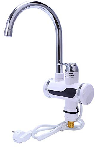 Sothat Scaldabagno Elettrico della Cucina di Spina Europea Rubinetto Istantaneo del Rubinetto di Acqua Calda Riscaldatore di Riscaldamento Freddo Scaldabagno Istantaneo Tankless