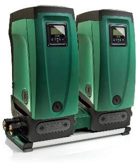 DAB 2 E.SYBOX AVEC E.SYTWIN Groupe pompe auto-amorçante électronique inverseur pour la pressurisation de l'eau dans l'environnement domestique et résidentiel jardinage et irrigation