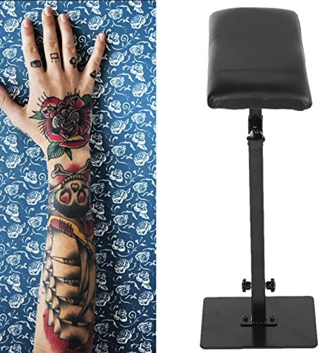 Tattoo St?nder, 180 Grad verstellbare Tattoo Armlehne h?henverstellbare Tattoo Armlehne Professionelle Armlehne Tisch f¡§1r Tattoo Studios oder Tattoo Ausr¡§1stung (63-95cm)