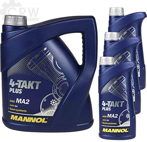 7 Liter Original MANNOL Motoröl 4-Takt Plus 10W-40 Motorradöl Bike Oil