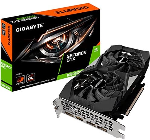 Gigabyte GeForce GTX 1660 SUPER OC 6G 6GB GDDR6 Scheda Grafica- 3x DisplayPort/HDMI