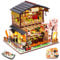 Spilay DIY Miniature House, Puppenhaus-Bausatz mit Holzmöbeln mit Staubschutz & Spieluhr & LED, 1:24 Skala Kreative Puppenhaus für Geburtstag Weihnachten Handmade Gift