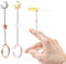73HA73 2 Pieces Cigarette Holder Ring Elegant Finger Holder Ring Lady Smoker Holder Ring Stylish Smoke Holder for Gamer and Player