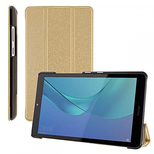 COOVY® Huawei Mediapad T3 7 Inch Ultra Slim Case with Stand Function Gold