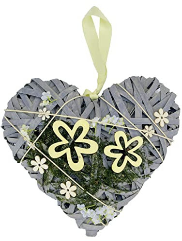 Osterkranz mit bunten Ostereiern | Verschiedene Modelle | Ostergesteck für Tür, Tisch und Wand | liegend oder hängend | Osterdeko (12)