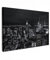 MuchoWow© Leinwände Groß 120x80 cm XXL Wall Decoration Bilder Schlafzimmer Deko Pictures Canvas Painting Wanddekoration Wohnzimmer Wanddeko Schwarz - Schwarze Leinwand - Skyline - Weiß - New York