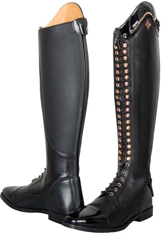Imperial Riding Reitstiefel Olania Dressage Black-Lack Rose Regular/Regular