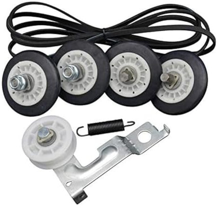 Paociuro Per Kit di Riparazione Asciugatrice LG, 4581EL2002C 4561EL3002A Puleggia Tenditrice Asciugatrice 4400EL2001A 4581EL3001A 4581EL3001C 4581EL2002A Durevole Facile Installazione