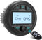 Ricevitore stereo impermeabile con indicatore marino, radio AM FM Bluetooth, display LCD da 2,8 pollici, MP3, USB, AUX-in, subwoofer, pre-amplificatore, uscita 200 Watt