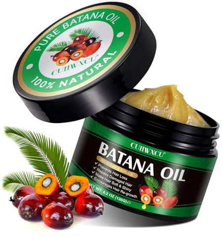 batana öl fur haare 120G - 100% reines natürliches Bio-Batana-Öl fördert die Haardicke, repariert beschädigtes Haar, stärkt und nährt es