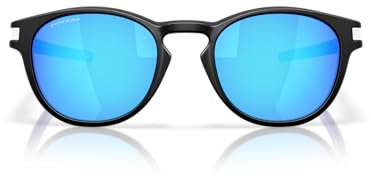 Oakley Unisex Latch Prizm Sportbrille, matte black prizm sapphire, OneSize