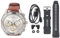 ZJchao Smartwatch Earbuds 2 in 1 Fitness Tracker Music Smartwatch da 1,52 Pollici Schermo HD (Marrone Argento)