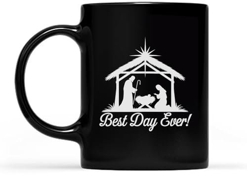 Tassendruck 330Ml, Weihnachten Advent Krippe Nordstern Beidseitig Bedruckt Keramik Tasse Personalisiert Teetasse Für Kaffee Tee Kollegin