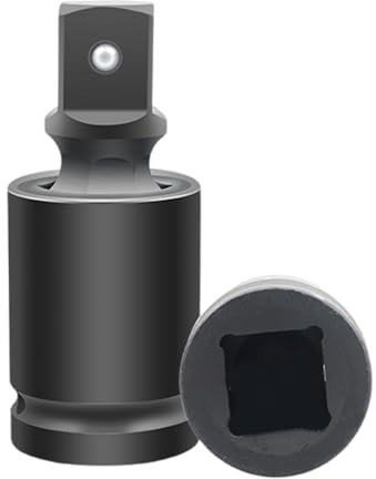 Premium Stahl Effizientes Drehgelenk-Steckschlüssel-Set, stabiles Gelenk-Steckschlüssel-Set für Wartungsaufgaben zu Hause