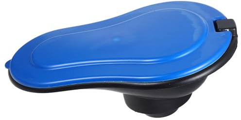 KOMBIUDA Tragbarer Toiletteneimer aus Robustem Abs mit Vielseitigem Design und Stabiler Struktur für Outdoor Aktivitäten und Wandern Geeignet