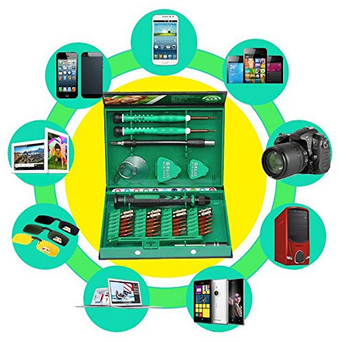 Set di cacciaviti 38 IN1REPAIR kit di strumenti di precisione S2 acciaio legato ferramenta per prodotti elettronici per attrezzi domestici