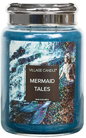 Village Candle Mermaid Tales Duftkerze im Glas, groß, 750 ml