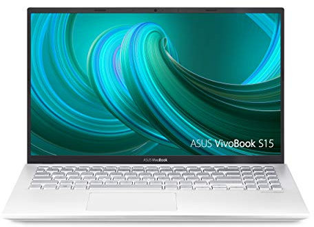 ASUS VivoBook S15 S512 Fin et léger 15,6 po FHD, processeur Core i7-8565U, 8 Go de RAM DDR4, SSD PCIe NVMe 256 Go + disque dur 1 To, Windows 10 Home, S512FA-DB71, métal argenté