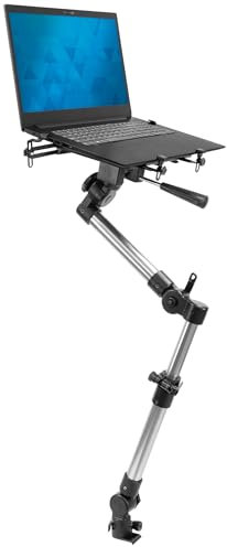 Mount-it! Car Laptop Mount for Commercial and Personal Use Vehicles | Heavy-Duty No Drill Notebook Vehicle Stand