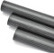 Lot de 2 tubes en fibre de carbone 3K - Longueur : 500 mm - Diamètre extérieur : 10 mm - Diamètre intérieur : 8 mm - Sergé mat - Utilisé pour les drones, les cadres de robot.