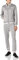 Lonsdale Herren ASHWELL Trainingsanzug, Grey/White, M