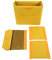 Uadme Sac d'insertion d'appareil Photo ¨¦ponge en Nylon Sac Rembourr¨¦ Portable ¨¦tanche Antichoc pour objectifs d'appareil Photo Reflex avec Accessoires d'objectif de Baton de diviseur(S-Jaune)