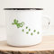 Huuraa Emaille Tasse Gecko Tapsen Geschenk Kaffeebecher Vintage 300ml Gecko Tapsen Geschenkidee