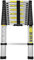 Tubiaz Scala telescopica da 3,8 m, in alluminio, pieghevole, antiscivolo, portata 150 kg/330 kg, 13 pioli