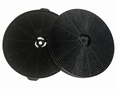 Amazinpure 2X 175x25 mm Kohlefilter für Dunstabzugshaube, kompatibel mit Respekta MIZ 1000 N MIZ1000 Klarstein 10032841 10032843 TMFILT4 Bomann KF574