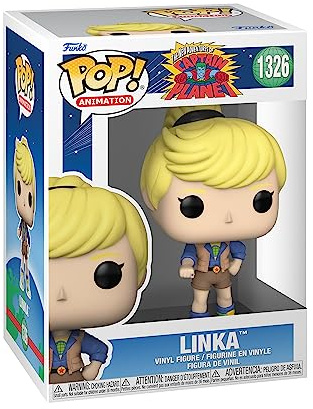 Funko POP! Animation: Captain Planet - Linka - Captain Planet and the Planeteers - Collectable Vinyl Figure - Gift Idea - Official Merchandise - Toys for Kids & Adults - TV Fans