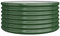 vidaXL Jardinière de Jardin Acier Enduit de Poudre 80x80x36 cm Vert