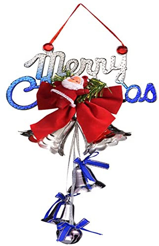 Party Glocken Weihnachten Weihnachtsglocken Anhänger Weihnachtsanhänger Glocken Santa Ornaments Geschenk Home Decor Kinderzimmer Schaukel Hänge Blumentopf (B, One Size)