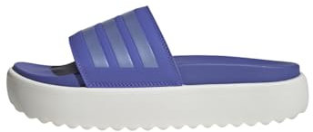 adidas Adilette Platform Slides, SE DESLIZA Mujer, Cobalt Blue/Blue Spark/Core White, 39 EU