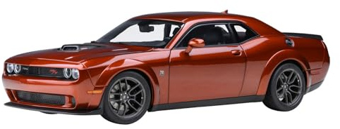 Autoart 2022 Dodge Challenger R/T Scat Pack Widebody Sinamon Stick Orange 1/18 Modellauto