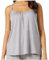 AMhomely Women's Vests Loose Fitting Tank Top with Built in Bra UK Plus Size Sleeveless Camisole Tops Casual Ruched Camis Tshirts Modal Boho Beach Tops Loungewear Solid Vests Grey XL