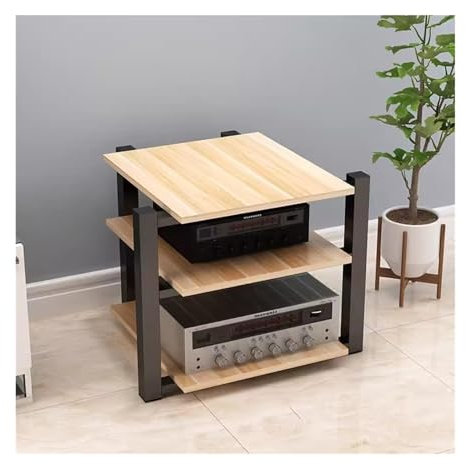 Projektorständer Projektorhalter TV-Schrank, stoßfest, HiFi-Audio- und Videoschrank, CD-Regale, Heimlautsprecher, Audio-Halterung, Theatergeräteschrank Lautsprecher Ständer ( Color : E , Size : 70*55*