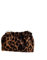 Trousse De Toilette Femme Sac de maquillage à fermeture éclair en perles for femmes, pochette de rangement de voyage de toilette de grande capacité for dames, sacs de maquillage imprimés léopard, cade
