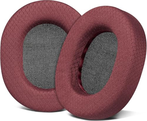 SOULWIT Ersatz Ohrpolster für SteelSeries Arctis 1/3/5/Arctis 7/7+/7P/7P+/7X/7X+/9/9X/Pro/Prime (Passt Nicht auf Arctis Nova) Kopfhörer, Polster mit Geräuschisolierung Schaum