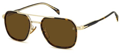 DAVID BECKHAM Brille DB 1161/S Größe 54-20 mm Havana Gold/Eye size: 54 - Bridge size: 20