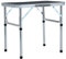 Outdoor Klapptisch Gartentisch Balkonmöbel Grau Aluminium 60x45cm