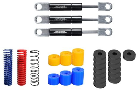 SIMSONN PRO Plus Upgrade-Kits Elastomere, Spacer und hydraulische Dämpfer für PRO und PRO PLUS Pedale (Kits für Bremse, Kupplung, Gaspedal)
