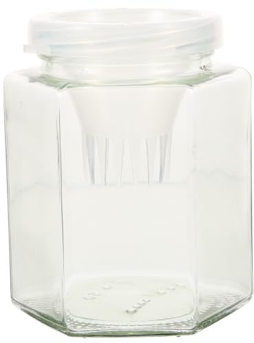 SUPVOX Bouteille Couvercle Capacité à Grosse de Pêche Portable en Verre | Petits Poissons et Crevettes, Usage Extérieur et Jardinage, Rangement Pratique, Verre Robuste
