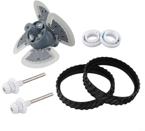 Tune Up Kit R0524900 R0796200 R0526100 R0527000, pour Zodiac pour Baracuda MX8 MX6, efficacité de nettoyage améliorée, y compris moteur, rail, arbre, roulement de moyeu de moteur accessoires de